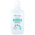 Mild By Nature Fresh Breath Oral Rinse, No Alcohol, Mild Mint, 473 ml (16 fl oz)