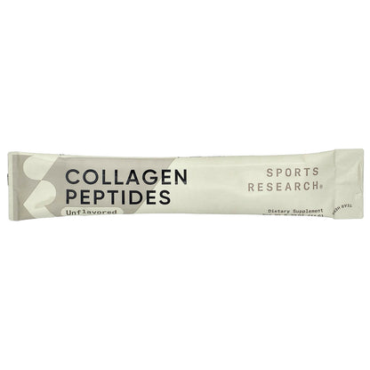 Sports Research Collagen Peptides Unflavoured, 20 Single Packets, 11 g Each - view 3