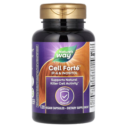 Nature's Way Cell Forte IP-6 & Inositol, 120 Vegan Capsules - view 3