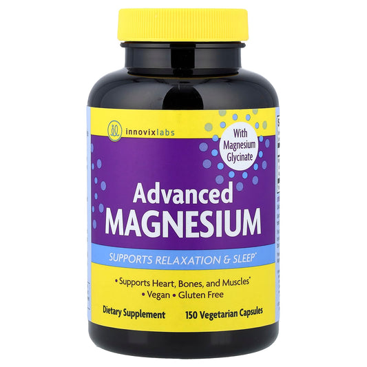 InnovixLabs Advanced Magnesium, 150 Vegetarian Capsules (105 mg per Capsule)