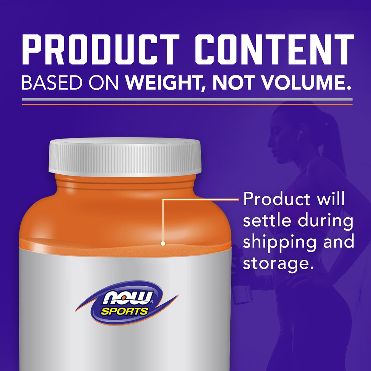 NOW Foods Sports L-Ornithine Powder, 227 g (8 oz) - view 3