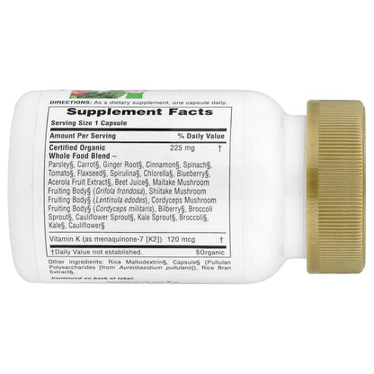 NaturesPlus Source of Life Garden Vitamin K2, 60 Vegan Capsules - view 2