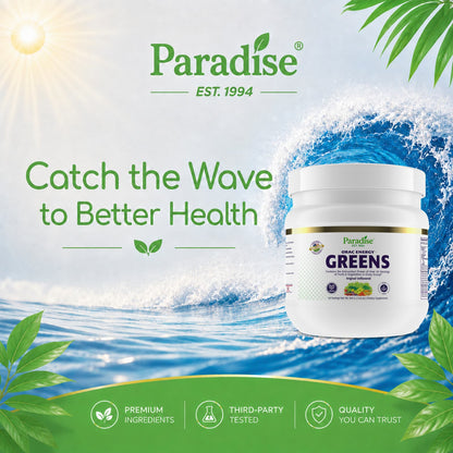 Paradise Herbs ORAC Energy Greens Original Unflavored, 12.8 oz (364 g) - view 3