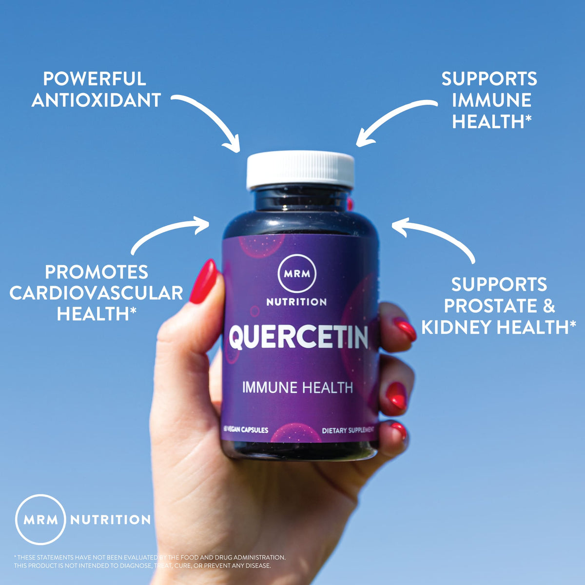MRM Nutrition Quercetin, 60 Vegan Capsules (500 mg per Capsule) - view 6