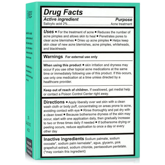 111MedCo 2% Salicylic Acid Medicated Soap Bar 4 oz