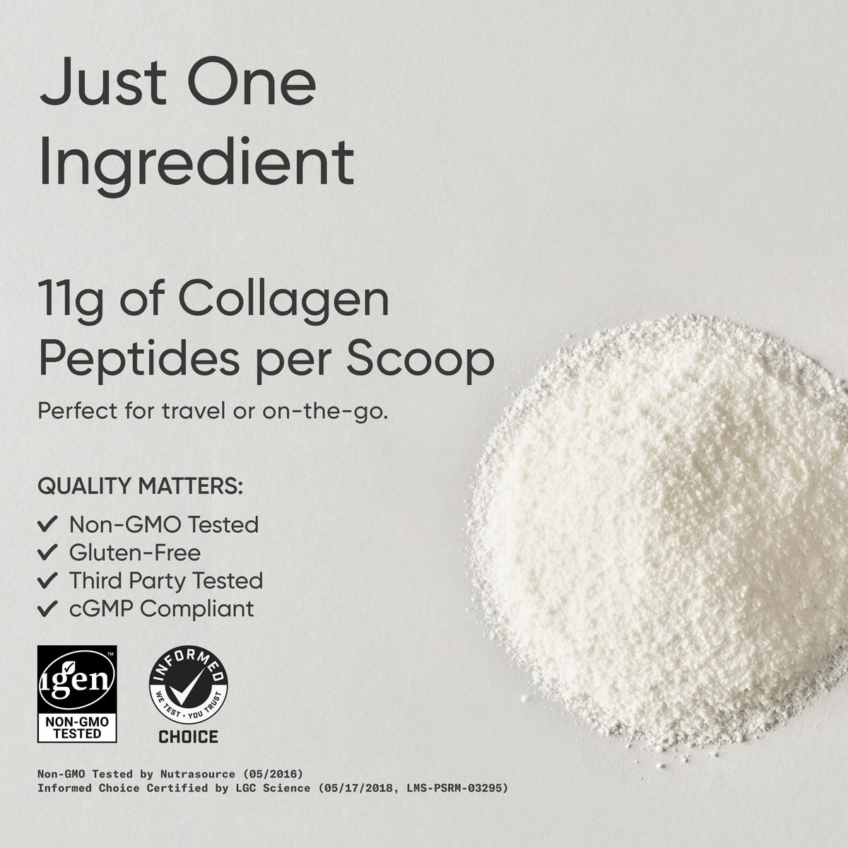 Sports Research Collagen Peptides Unflavoured, 20 Single Packets, 11 g Each - view 4