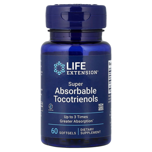 Life Extension Super Absorbable Tocotrienols, 60 Softgels