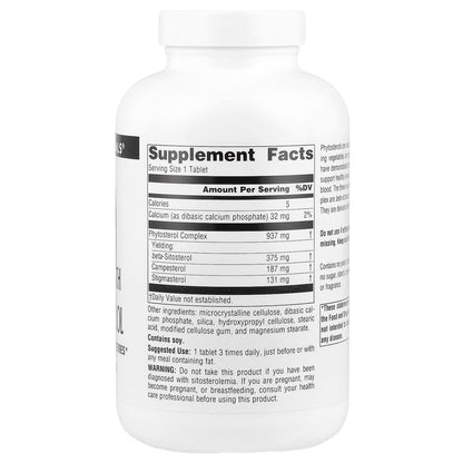 Source Naturals Mega Strength Beta Sitosterol, 375 mg, 120 Tablets - view 2