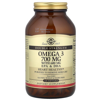 Solgar Omega-3 EPA & DHA, 120 Softgels