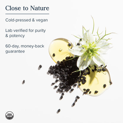 Heritage Store Black Seed Oil, 650 mg per Capsule, 90 Capsules - view 4