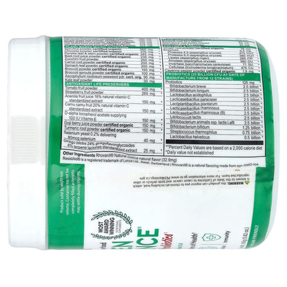 Vibrant Health Green Vibrance +25 Billion Probiotics Version 21.0 165 g - view 3