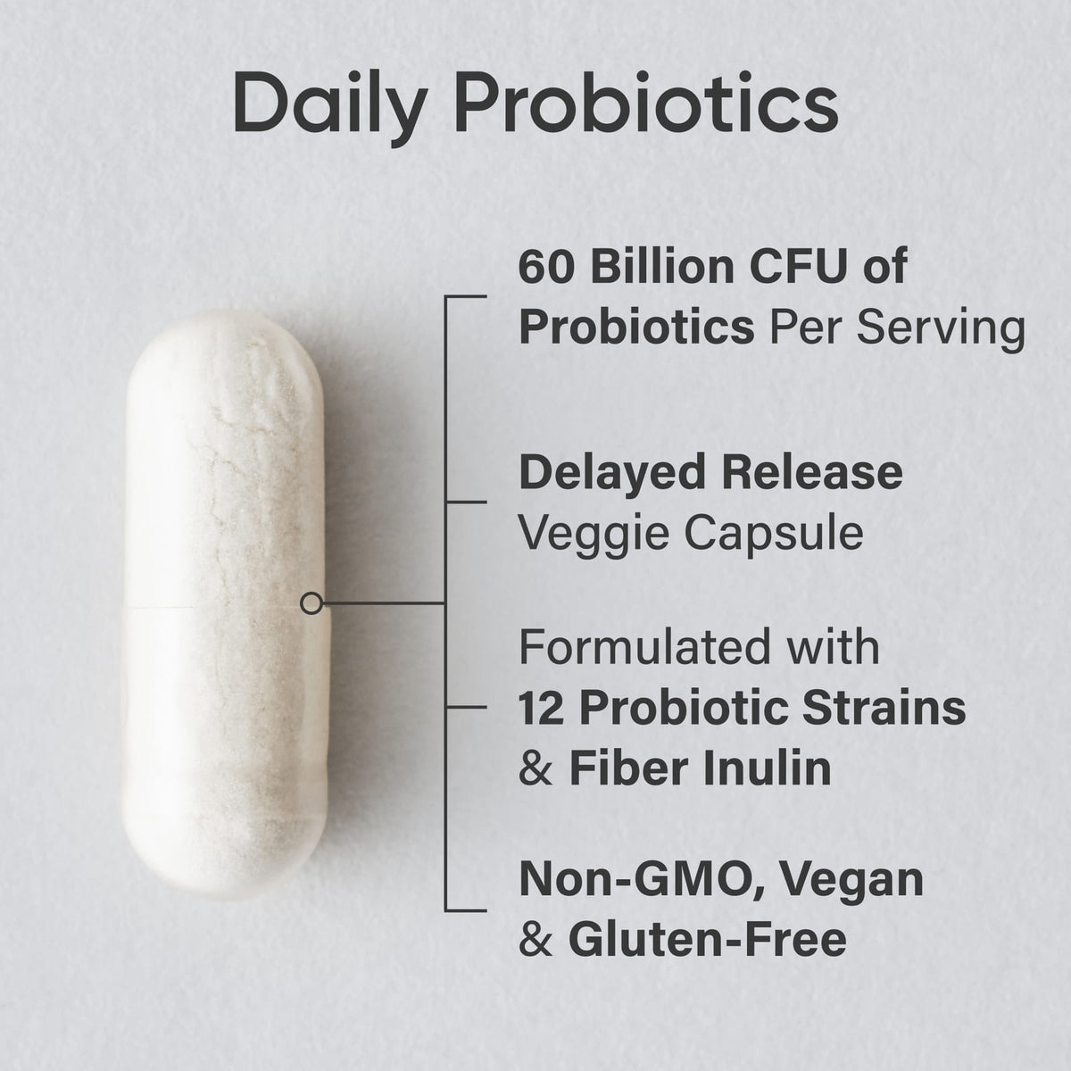 Sports Research Daily Probiotics, 60 Billion CFU, 30 Delayed Release Capsules - view 3