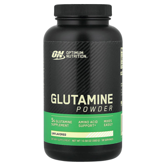 Optimum Nutrition Glutamine Powder, Unflavoured, 300 g (10.58 oz)