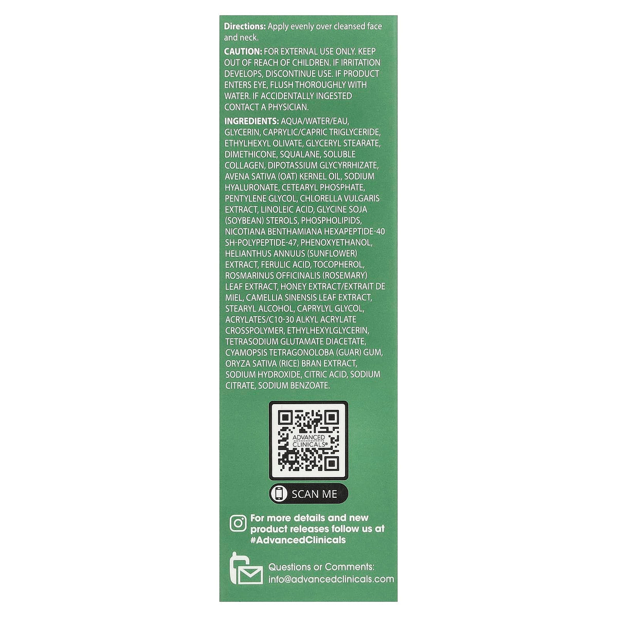 Advanced Clinicals Collagen Serum 52 ml (1.75 fl oz) - view 3