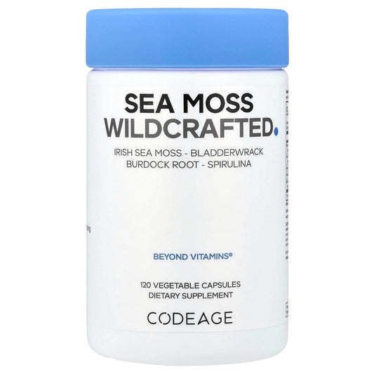 Codeage Wildcrafted Sea Moss, 120 Vegetable Capsules