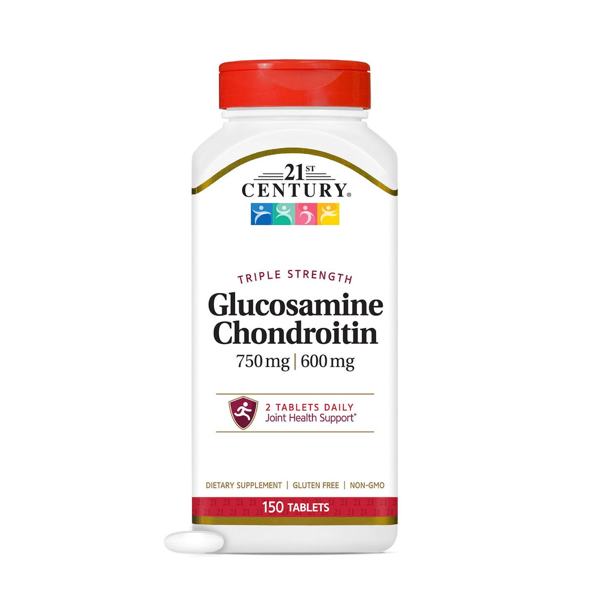 21st Century Glucosamine Chondroitin Triple Strength 150 Tablets - view 3
