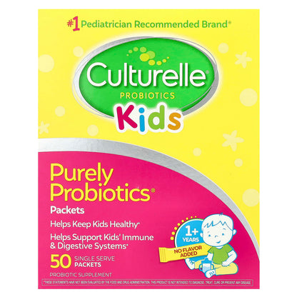 Culturelle Kids Purely Probiotics 1+ Years 50 Packets, 1.5 g (0.05 oz) Each