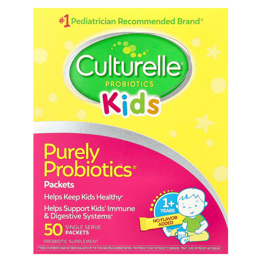 Culturelle Kids Purely Probiotics 1+ Years 50 Packets, 1.5 g (0.05 oz) Each