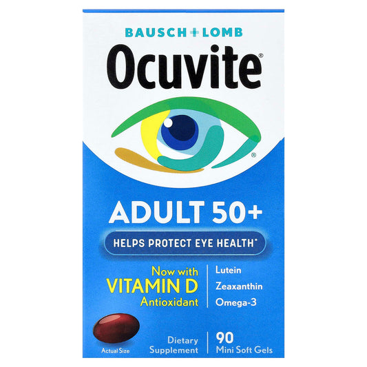 Ocuvite Adult 50+, 90 Mini Soft Gels