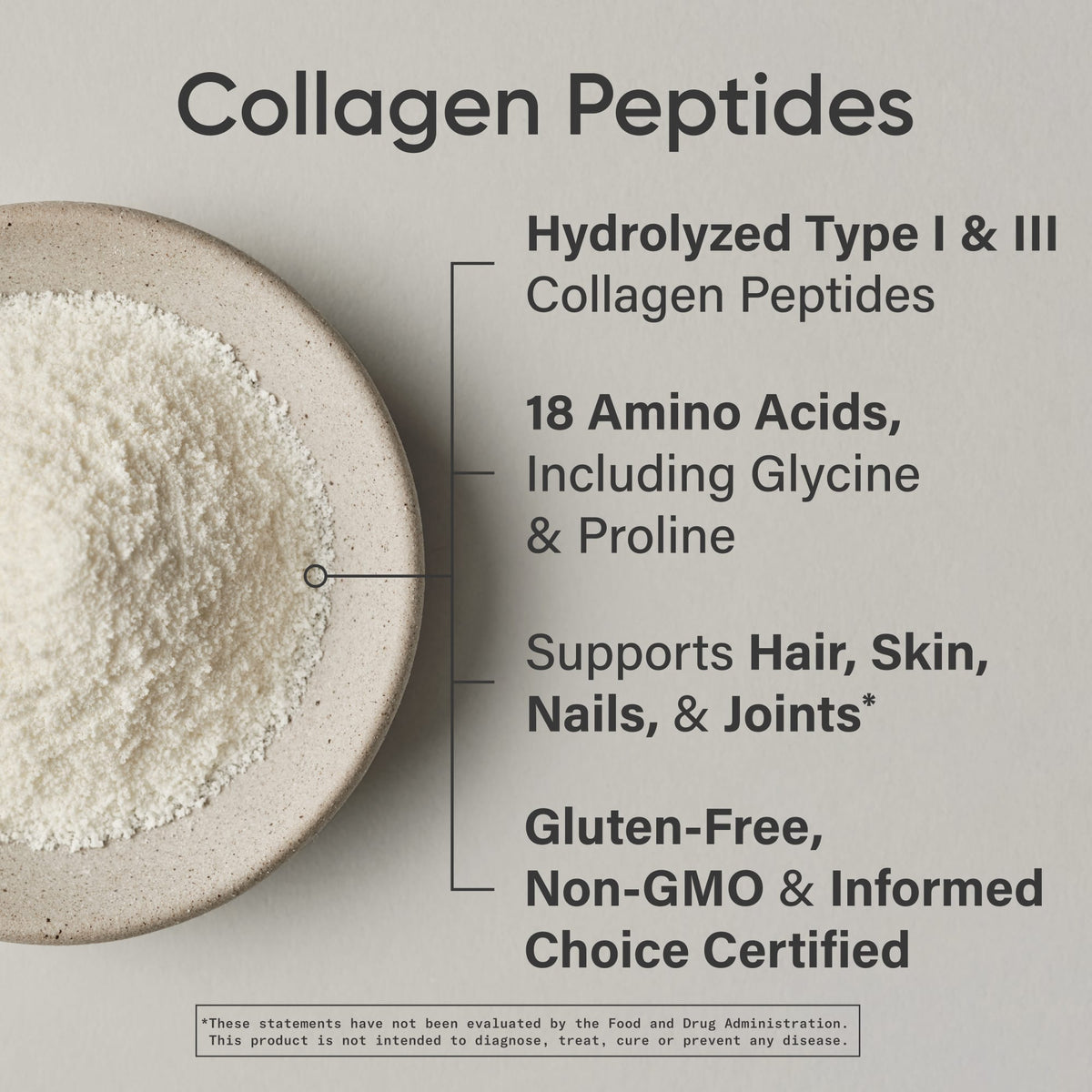 Sports Research Collagen Peptides Unflavoured, 20 Single Packets, 11 g Each - view 6