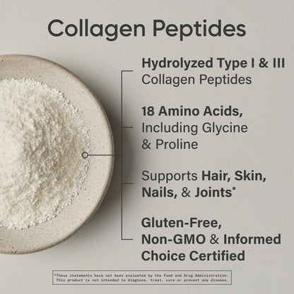 Sports Research Collagen Peptides Unflavoured, 20 Single Packets, 11 g Each - view 6