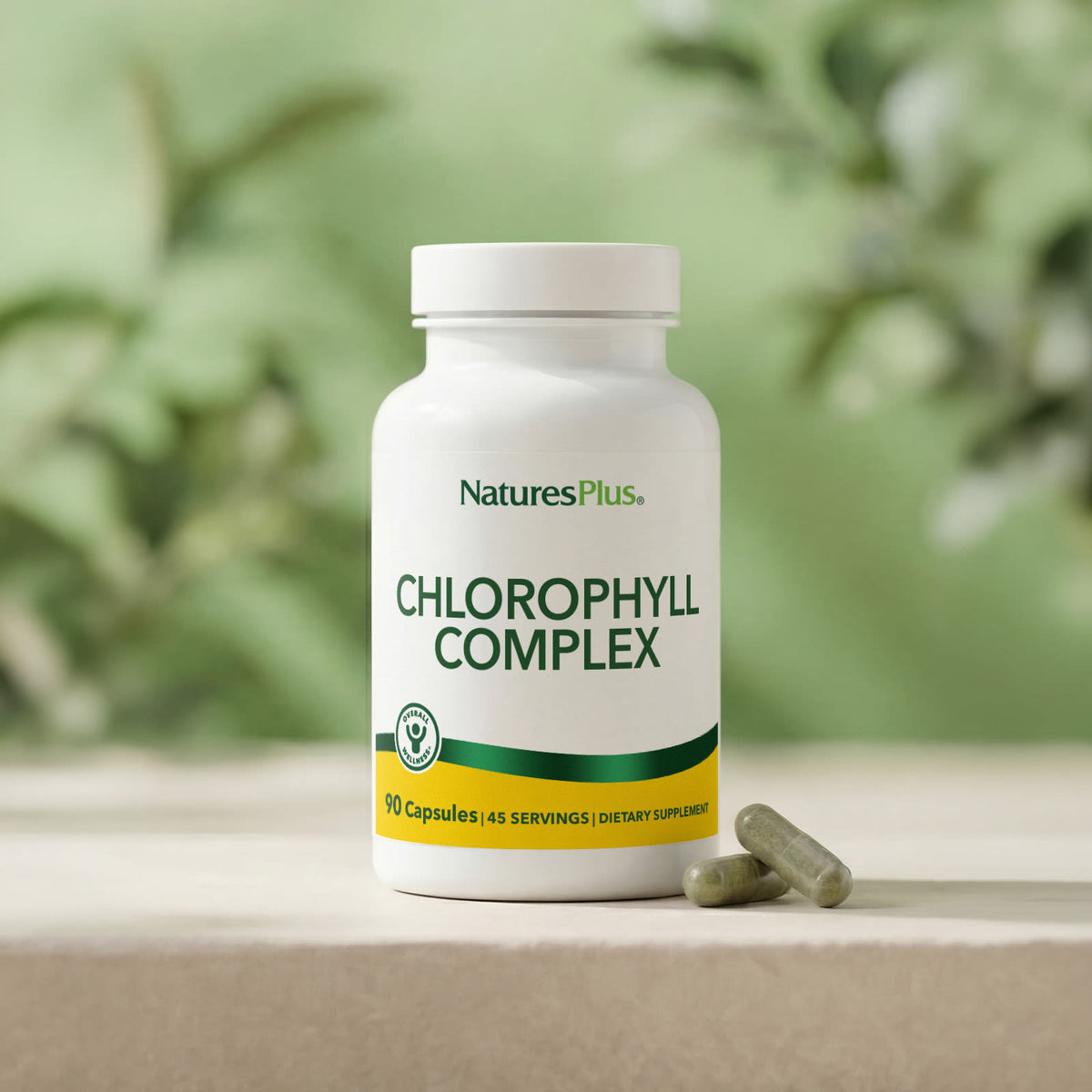 NaturesPlus Chlorophyll Complex, 90 Capsules - view 5
