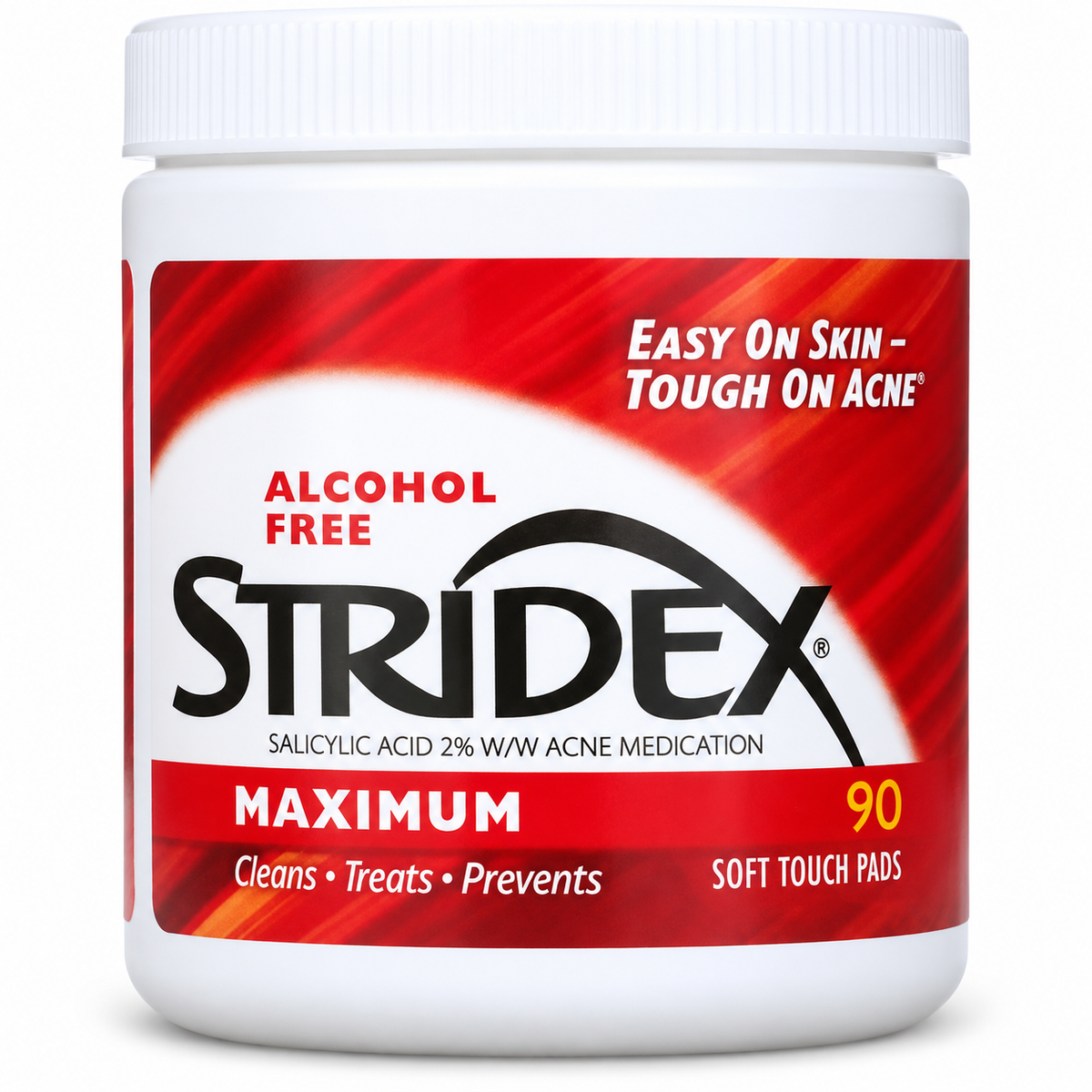 Stridex Maximum Strength Acne Control Pads - front of product container
