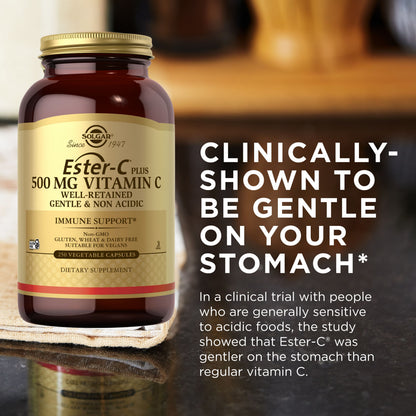 Solgar Ester-C Plus Vitamin C 500 mg, 250 Vegetable Capsules - view 4