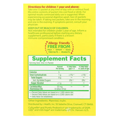 Culturelle Kids Purely Probiotics 1+ Years 50 Packets, 1.5 g (0.05 oz) Each - view 2