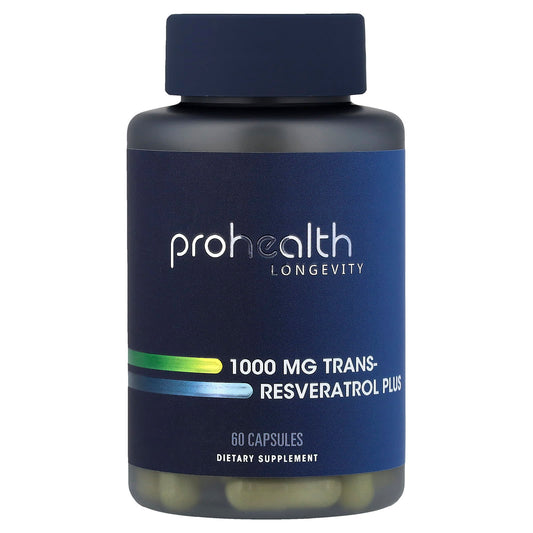 ProHealth Longevity Trans-Resveratrol Plus, 60 Capsules