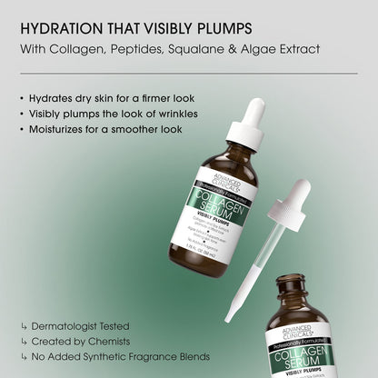 Advanced Clinicals Collagen Serum 52 ml (1.75 fl oz) - view 4
