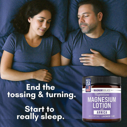 Magnum Solace Nighttime Magnesium Lotion with Arnica - view 4