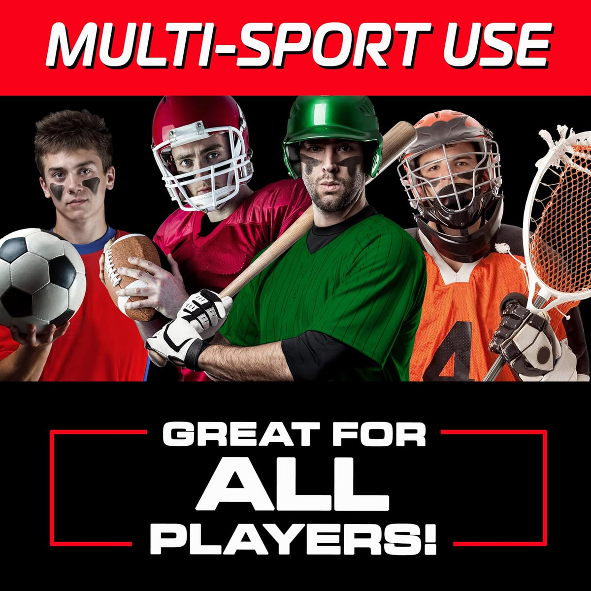 GoSports Eye Black Sports Sticks, Pack of 2 - view 4