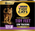 Purina Tidy Cats Performance Plus Tidy Feet Cat Litter, Scented, 10 kg (22 lb) Box