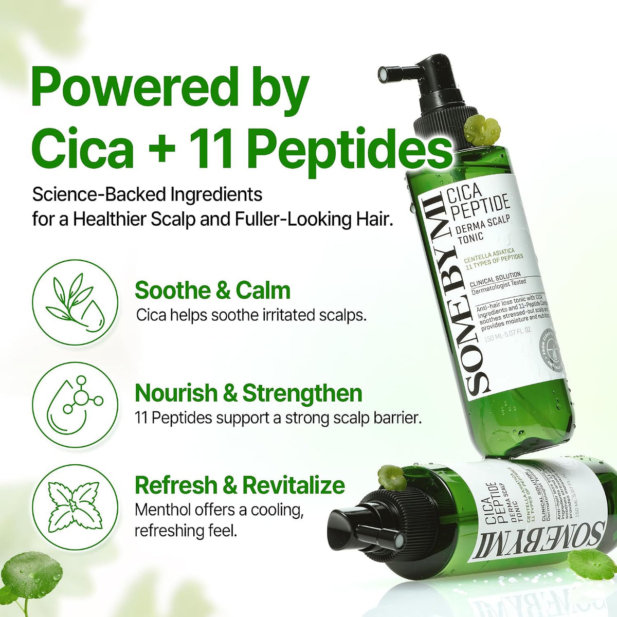 Some By Mi Cica Peptide Derma Scalp Tonic 5.07 fl oz - view 3