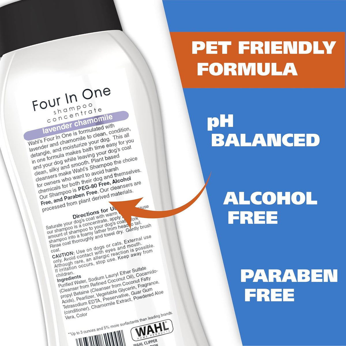 Wahl 4-in-1 Calming Dog Shampoo, Lavender Chamomile, 24 oz - view 3
