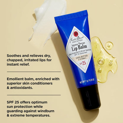 Jack Black Intense Therapy Lip Balm SPF 25, Hot Buttered Rum, 0.25 oz (7 g) - view 4