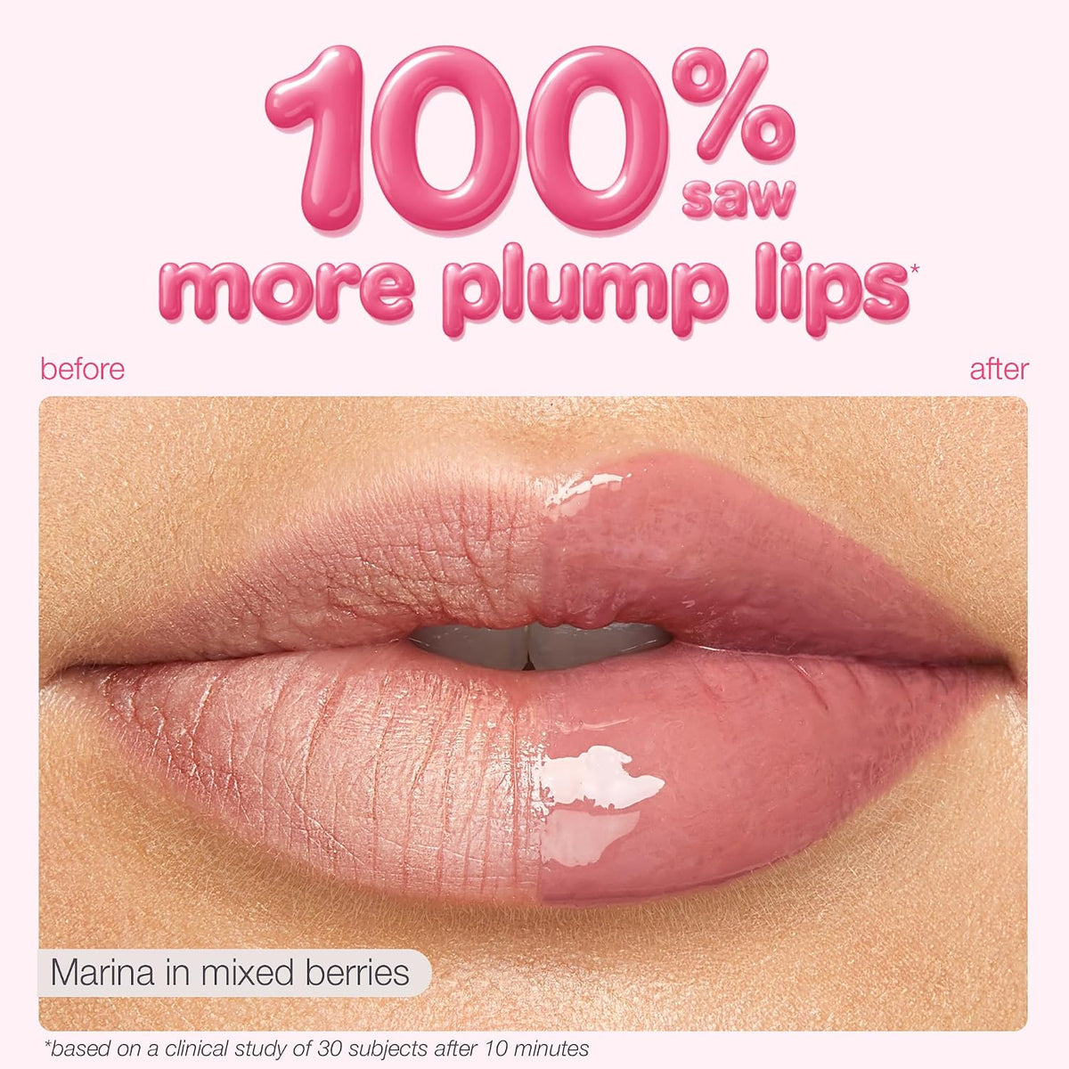tarte Maracuja Juicy Lip Plump Gloss Balm, Mixed Berries - view 3