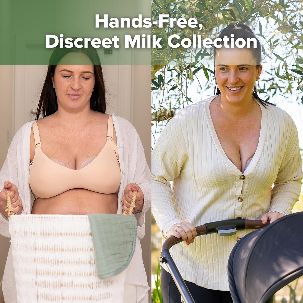 haakaa Petal Soft Silicone Milk Collector for Breastfeeding, 2 Count - view 6