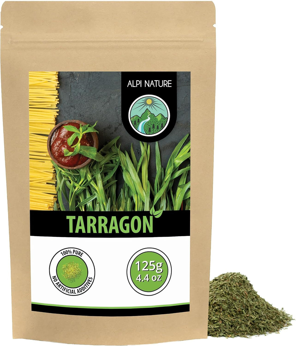 Alpi Nature Dried Tarragon 125 g — product view