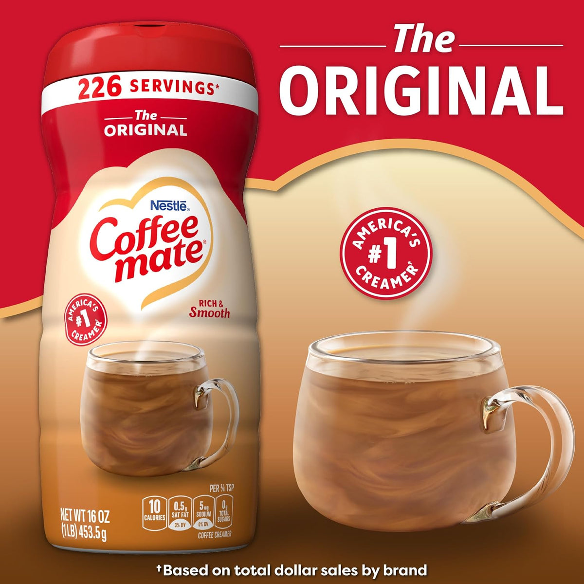 Coffee-mate Original Powdered Coffee Creamer 16 oz - view 5