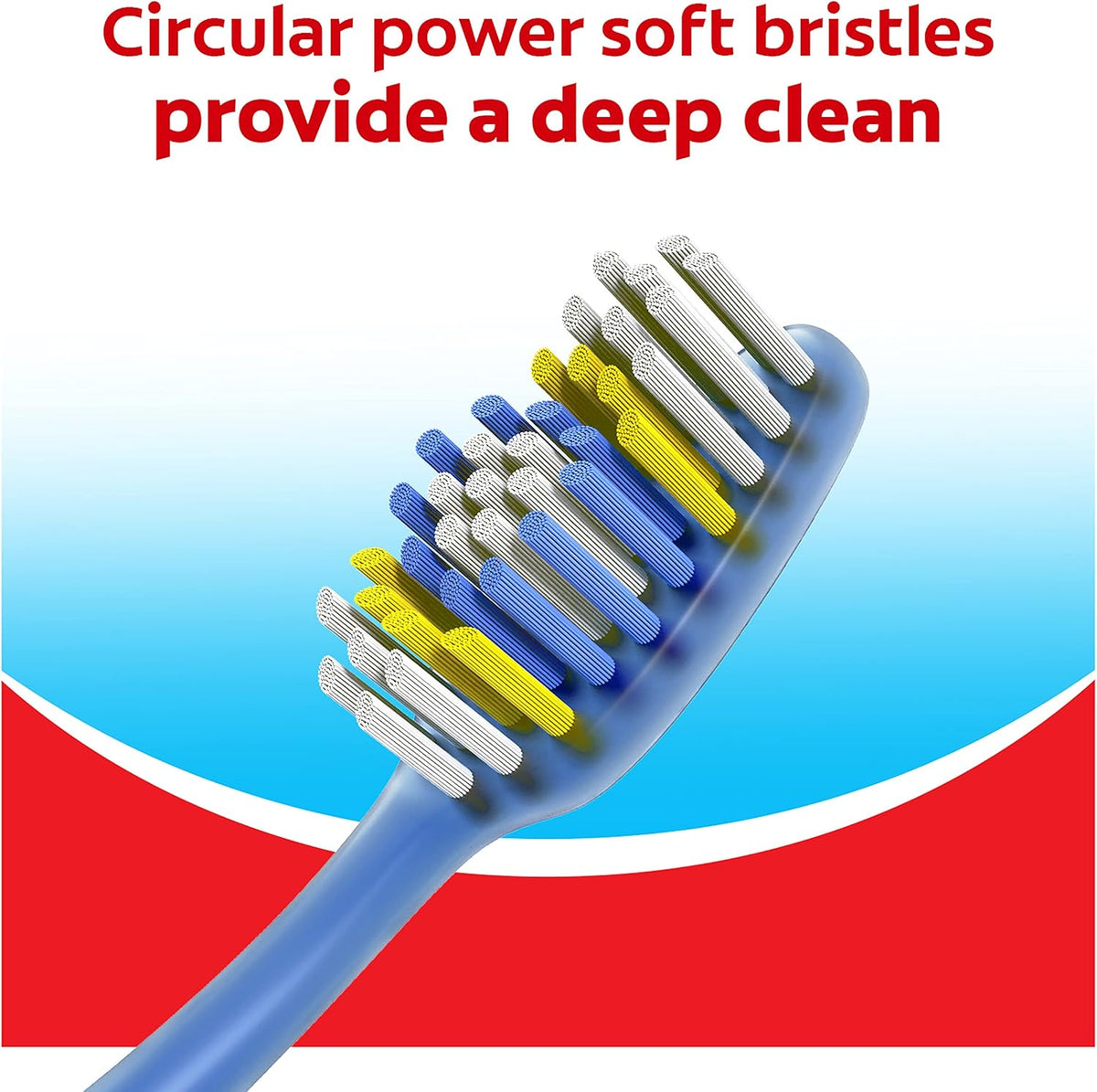 Colgate Extra Clean Soft Adult Toothbrushes, Pack of 6 - view 4