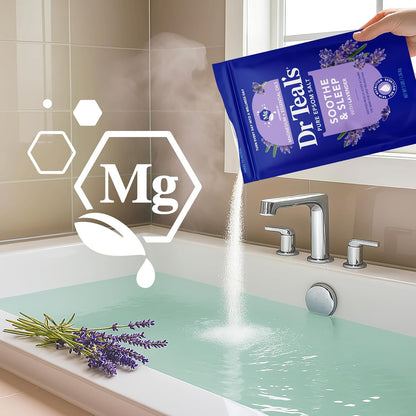 Dr Teal's Lavender Epsom Salt Bath Soak, 48 oz - view 5