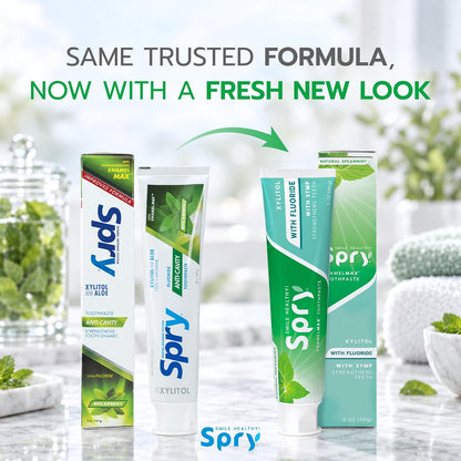 Spry Total Dental Health Kit with Toothpaste, Oral Rinse, Gum and Mints - view 5