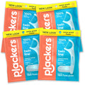 Plackers Twin-Line Floss Picks, Whitening Mint, 150 Count, Pack of 4