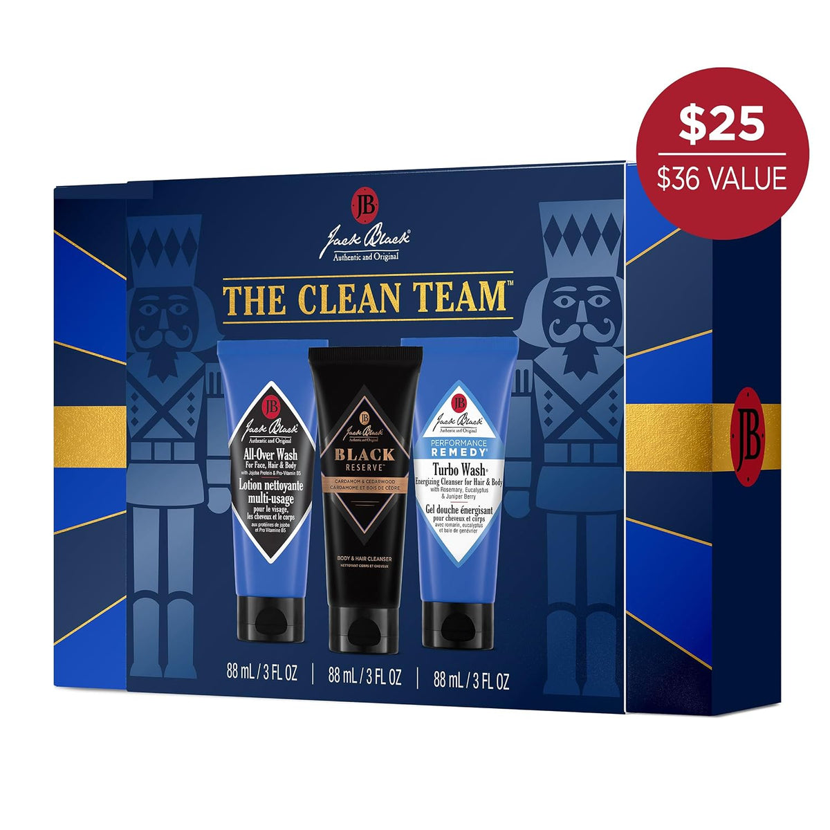 Jack Black Clean Team Men's Body Wash Variety Set — alternate product view