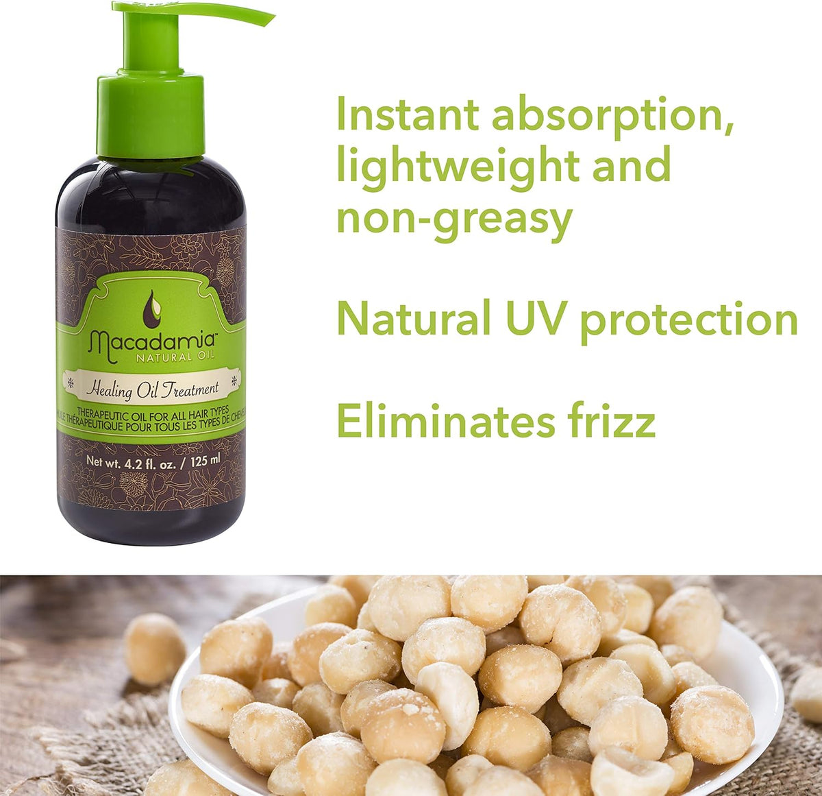 Macadamia Natural Oil Healing Oil Treatment, 125 ml (4.2 fl oz) - view 3