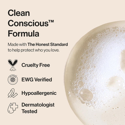 Honest Purely Sensitive Shampoo and Body Wash, Fragrance Free, 10 oz - view 5