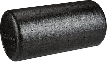 Amazon Basics High-Density Foam Roller, 12 Inch, Black