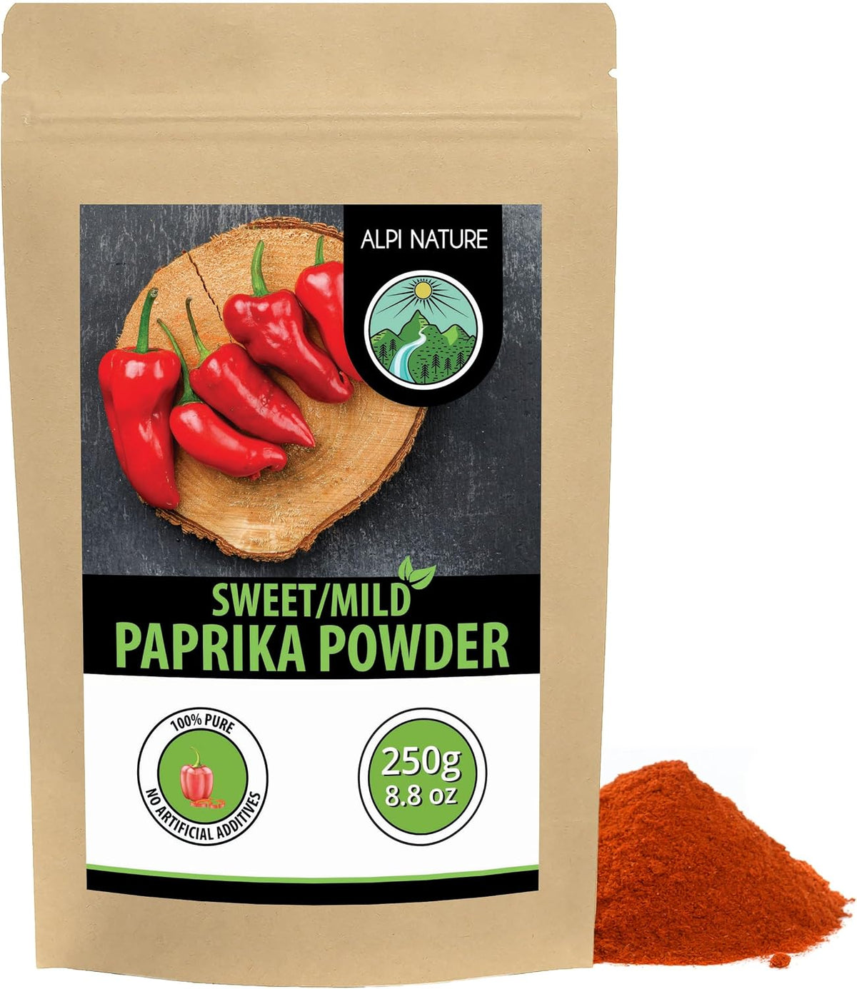 Alpi Nature Sweet Paprika Powder 250 g — product view